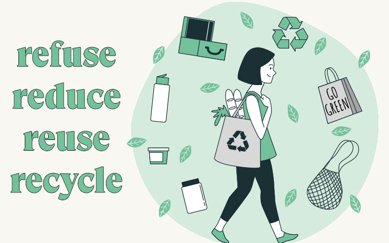 Refuse, reduce, reuse en daarna recycle: zo kan jij plasticvrijer leven